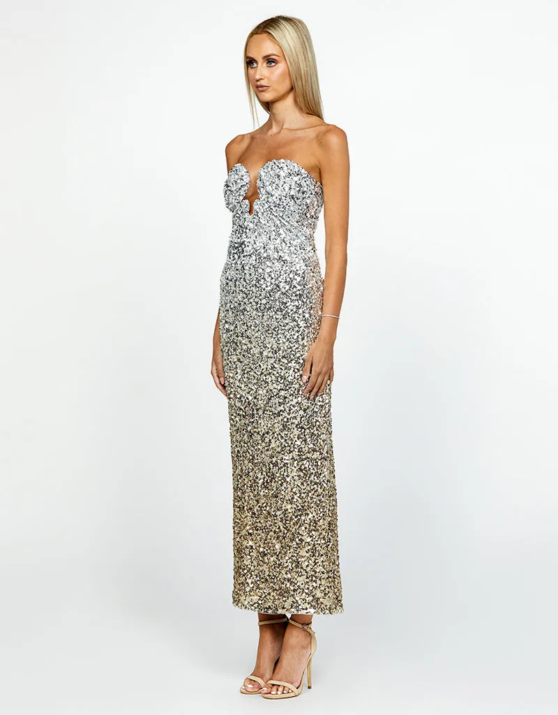 JUNO STRAPLESS MIDAXI BL67D06S