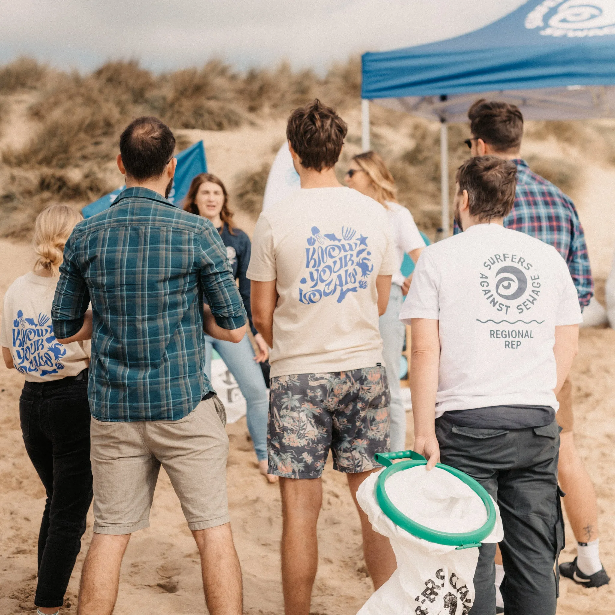 Know your Locals Sustainable T-Shirt - Surfers Against Sewage