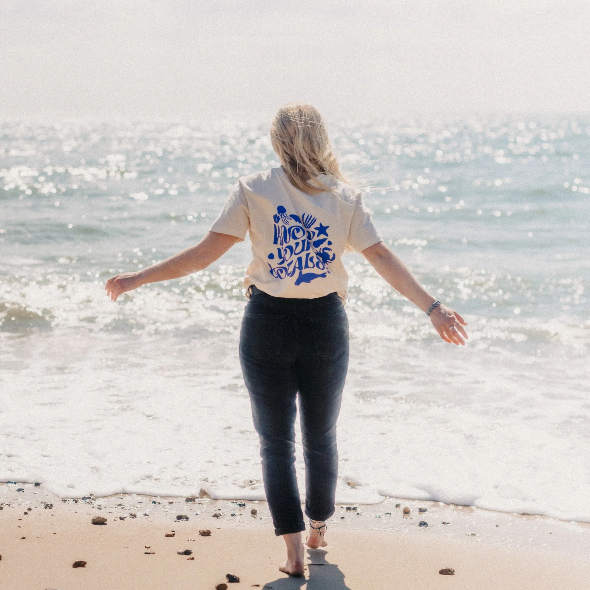 Know your Locals Sustainable T-Shirt - Surfers Against Sewage