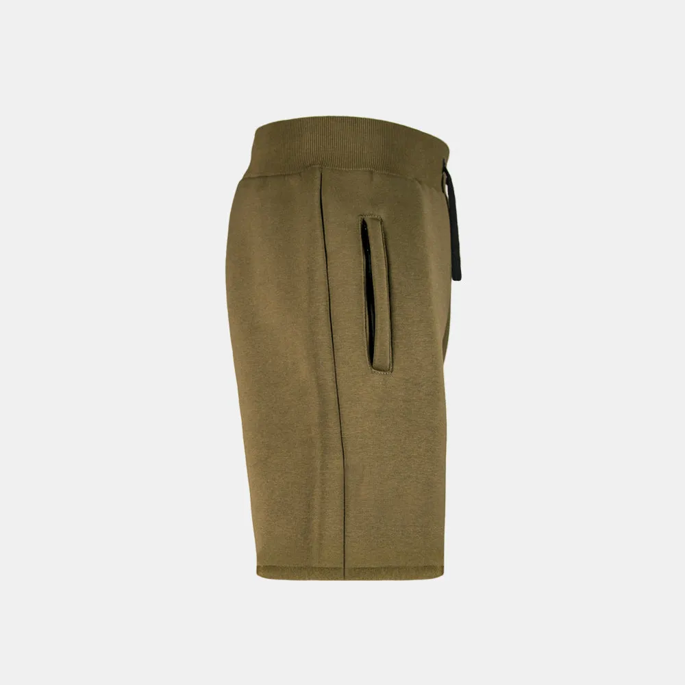 KUMU COCOON SWEATSHORTS - KHAKI