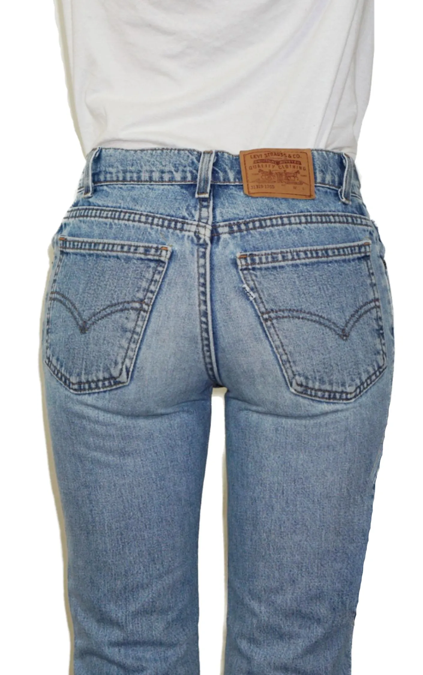 LEVI'S VINTAGE 90s Bootcut Flared Blue Jeans W 25''