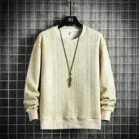 Loose Crew Neck T-shirt Casual Sweatshirt