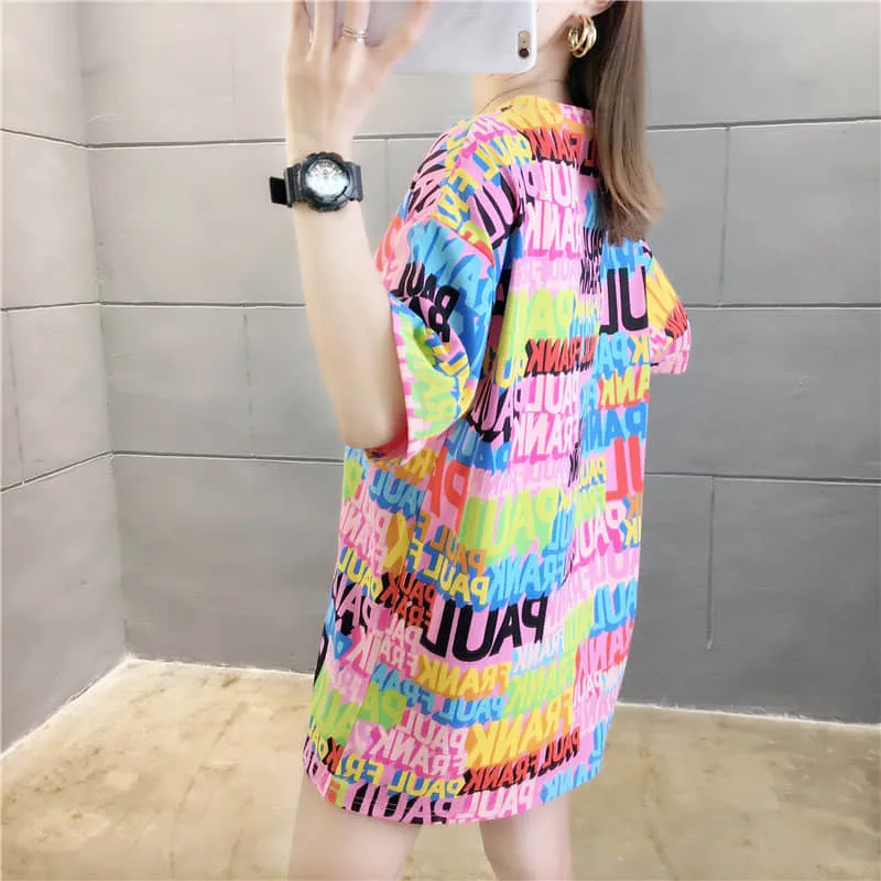 Loose short sleeve T-shirt