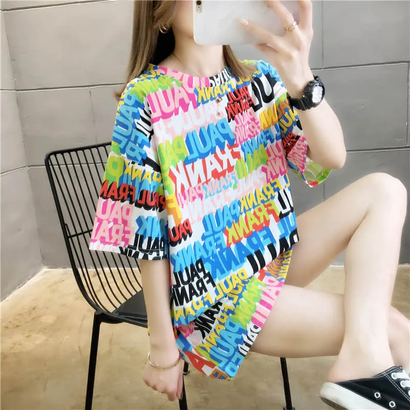 Loose short sleeve T-shirt