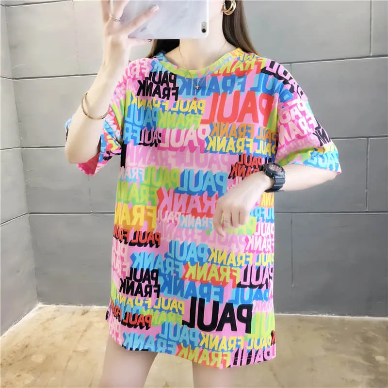 Loose short sleeve T-shirt