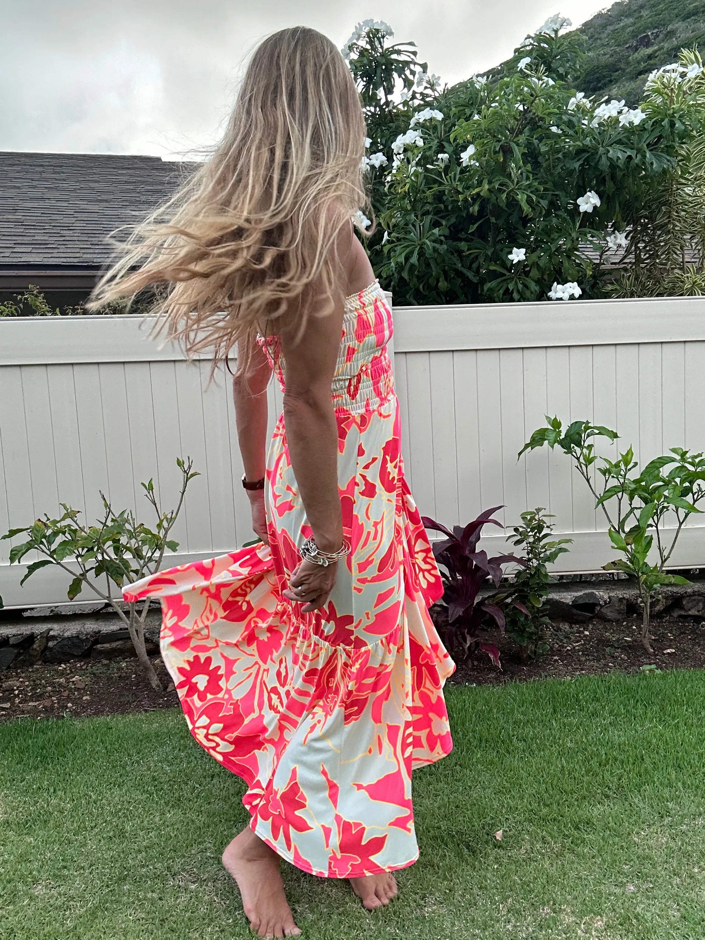 MAAJI Abstract Garden dress