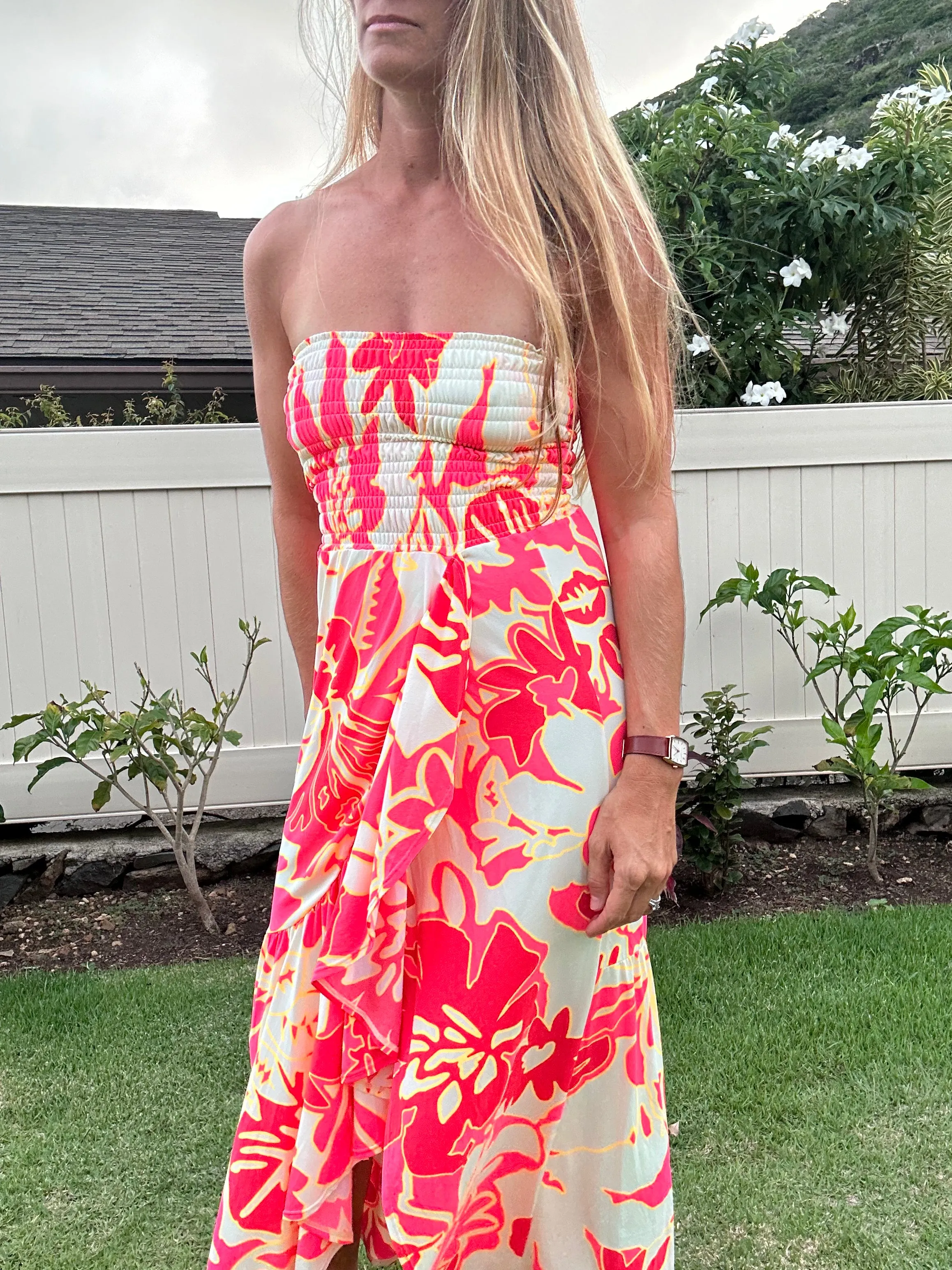 MAAJI Abstract Garden dress