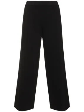 Max Mara   Grembo cropped wide leg crepe pants 