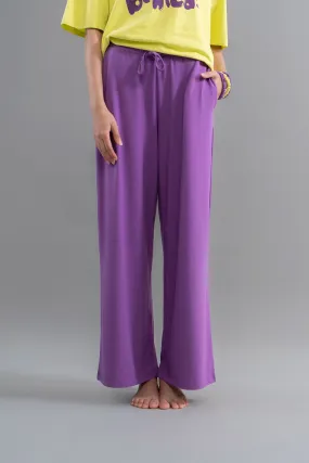 Meadow Voilet Supima Flared Pajamas