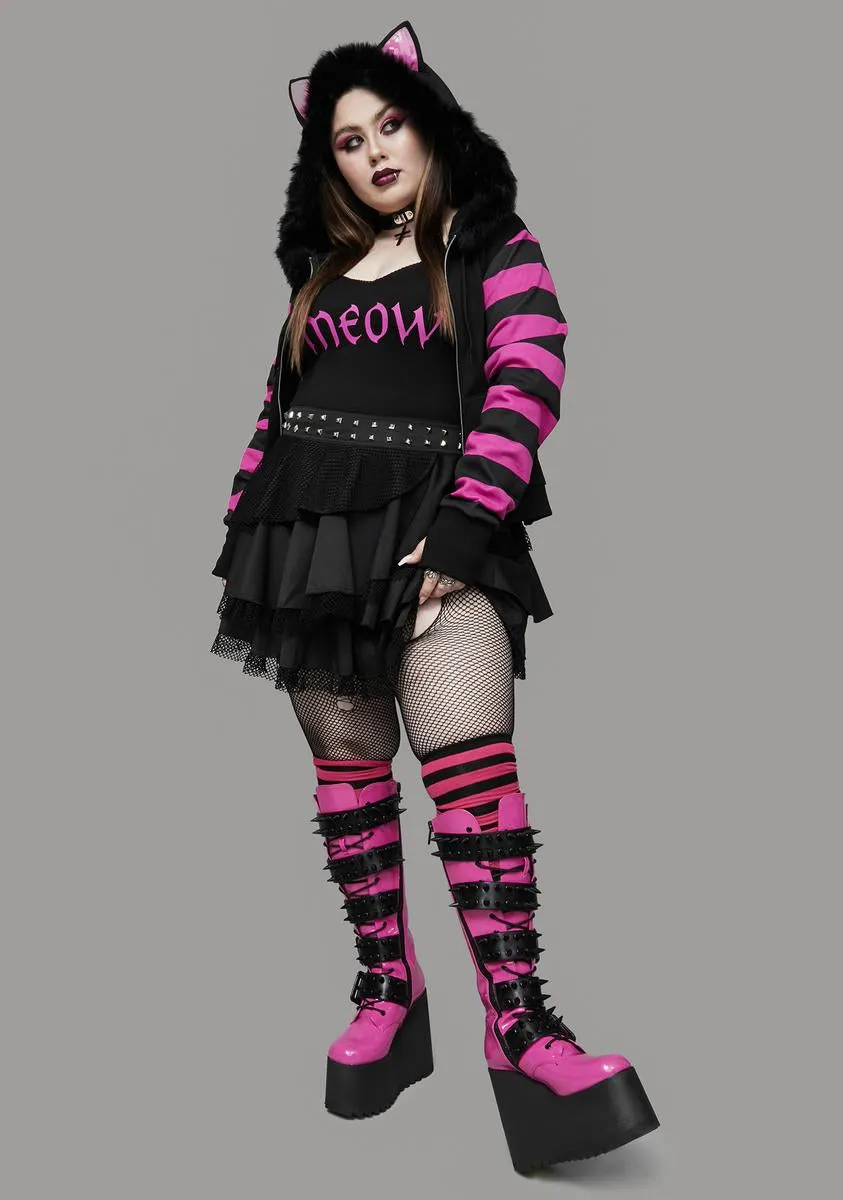 Miss Shadow Dancer Layered Ruffle Skirt