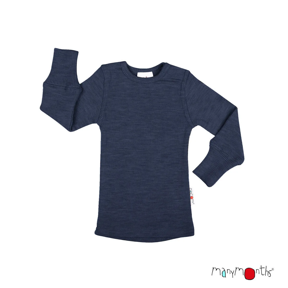 Natural Woollies Long Sleeve Shirt by ManyMonths