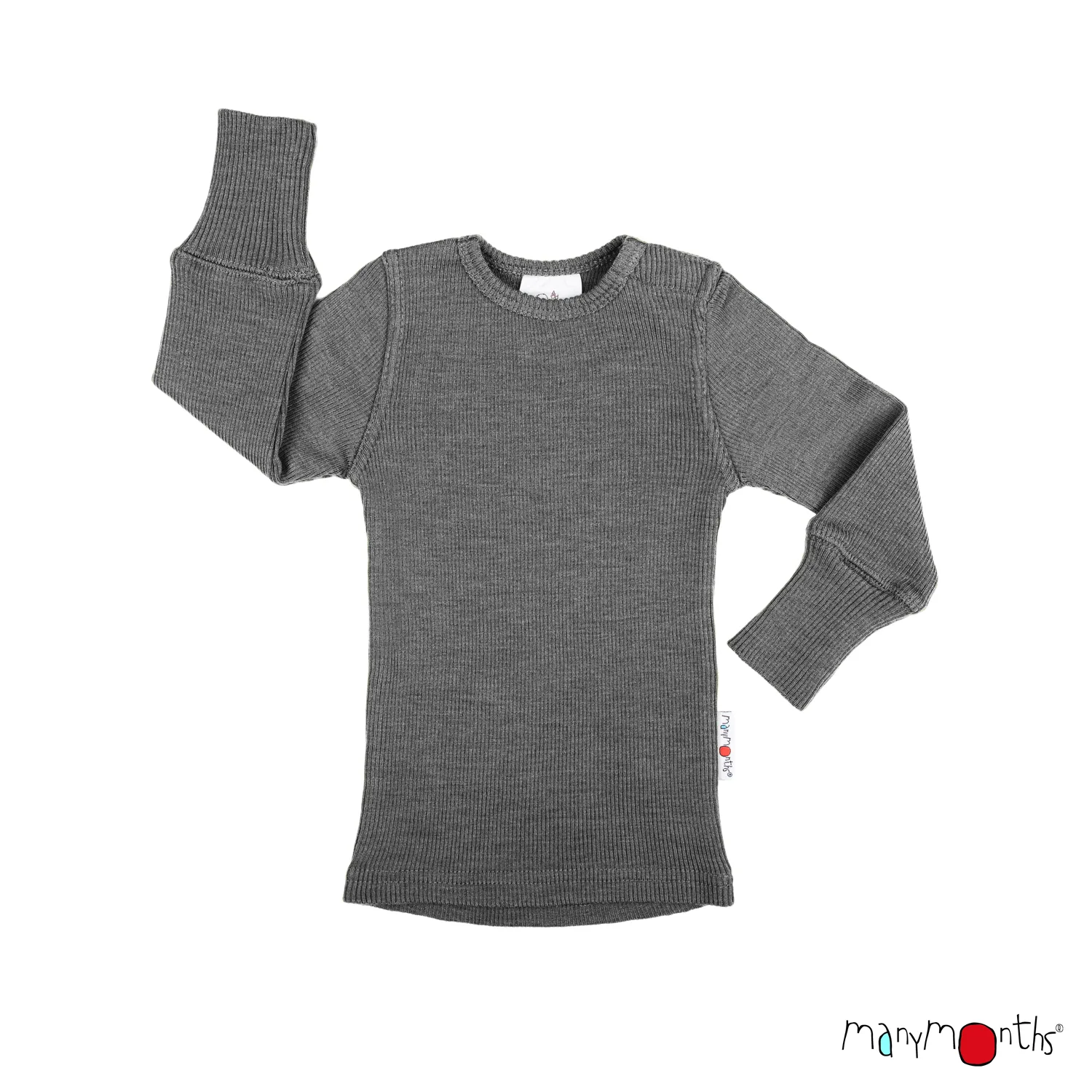 Natural Woollies Long Sleeve Shirt by ManyMonths