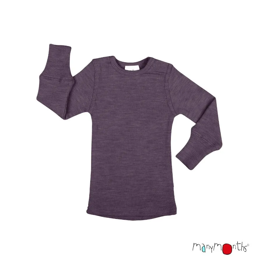 Natural Woollies Long Sleeve Shirt by ManyMonths