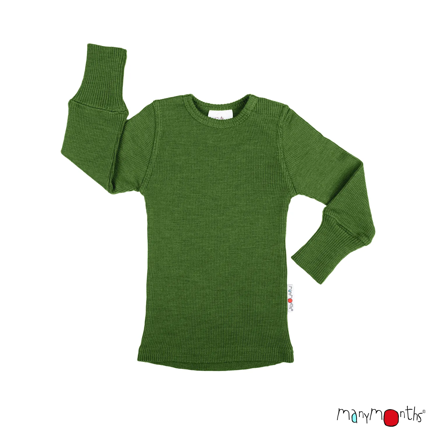 Natural Woollies Long Sleeve Shirt by ManyMonths