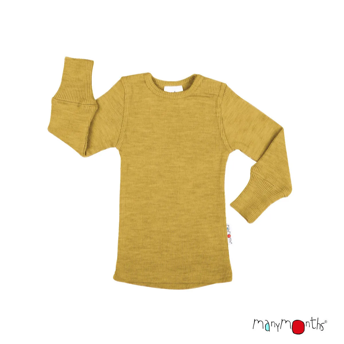 Natural Woollies Long Sleeve Shirt by ManyMonths