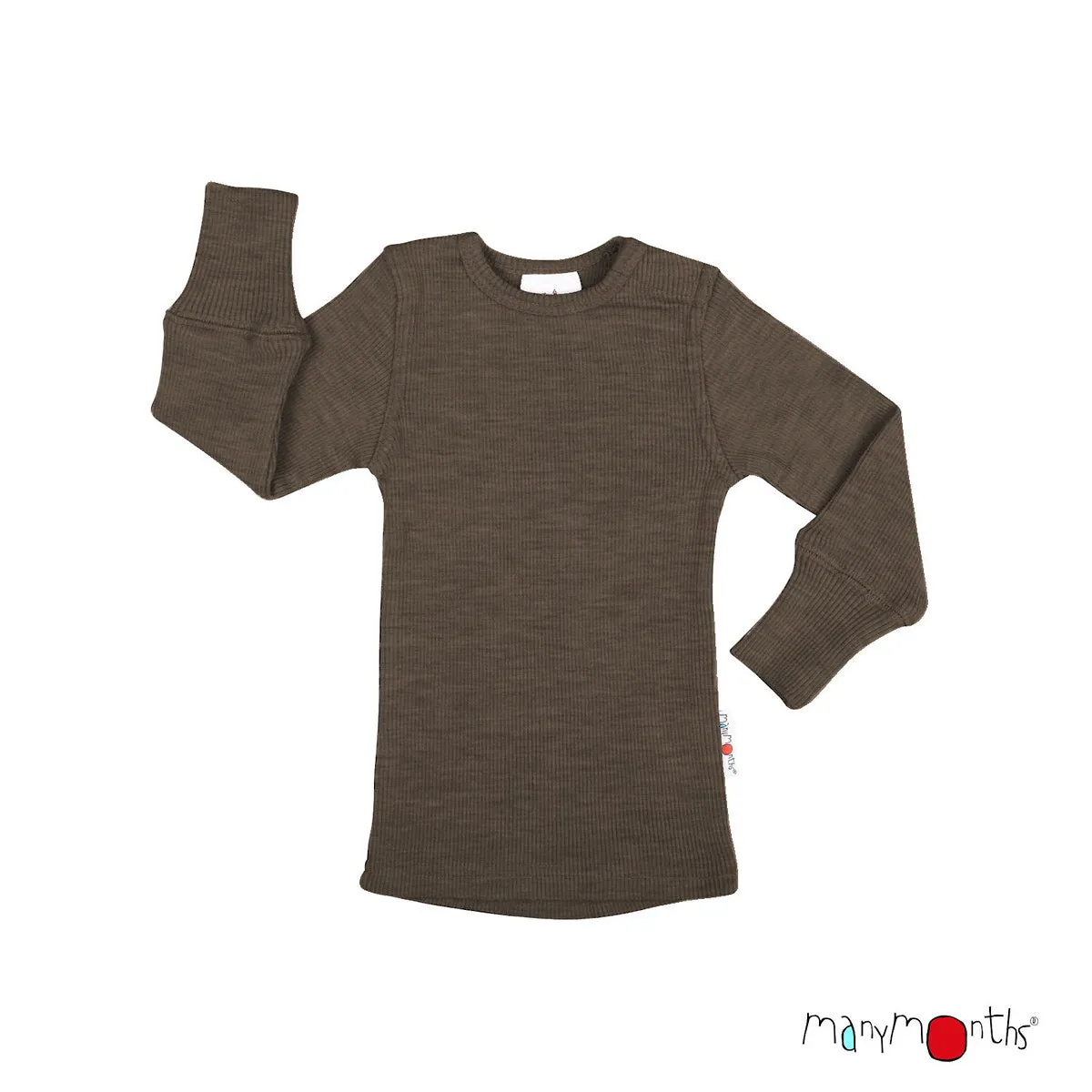 Natural Woollies Long Sleeve Shirt by ManyMonths