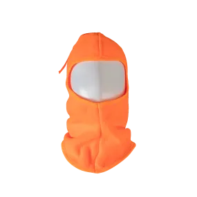 OMSK-S1 Balaclava Fleece Head Wear Ski Mask & Hardhat Liner, Orange, One Size