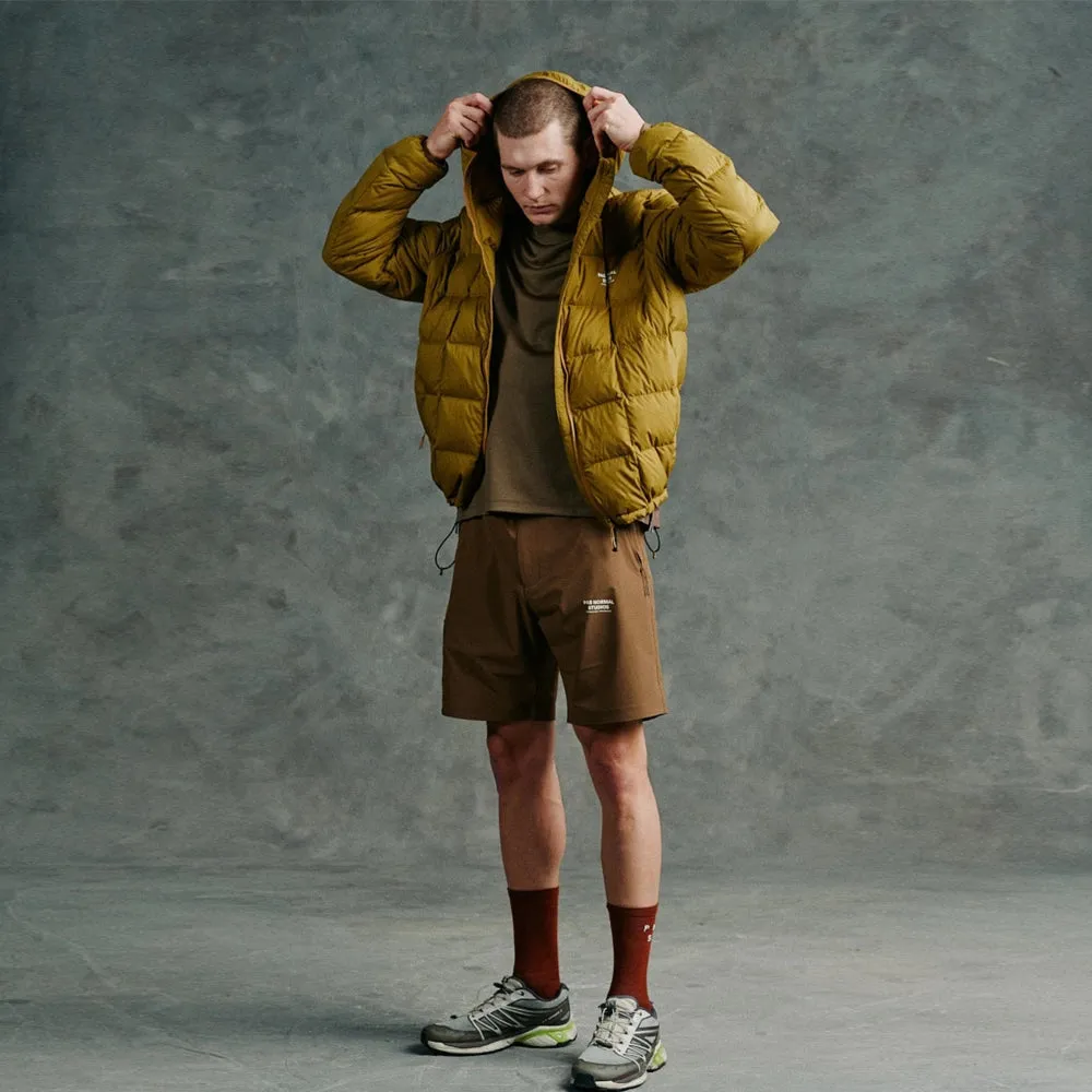 PAS NORMAL STUDIOS Off Race Shorts - Army Brown