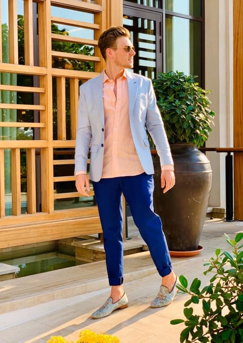 PP Trousers 100% Cotton - Blue