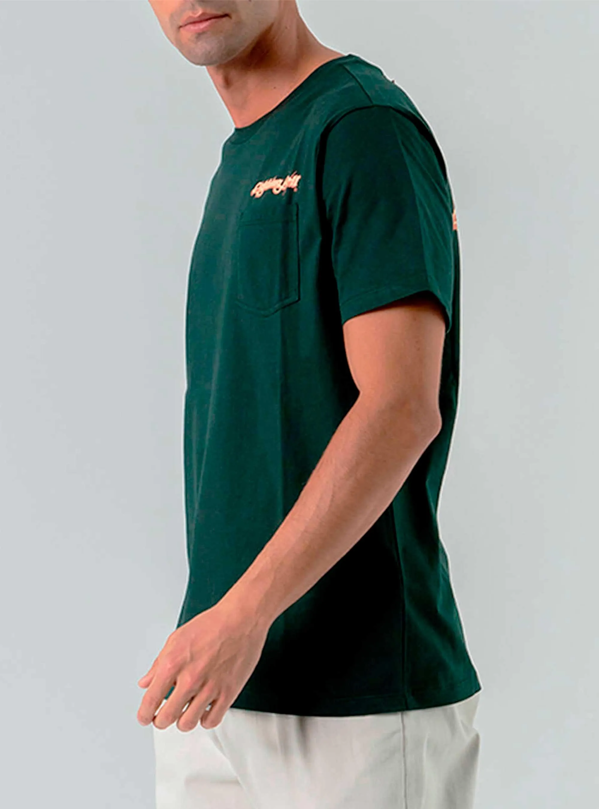 REGULAR T-SHIRT WITH FRONT AND BACK PRINT