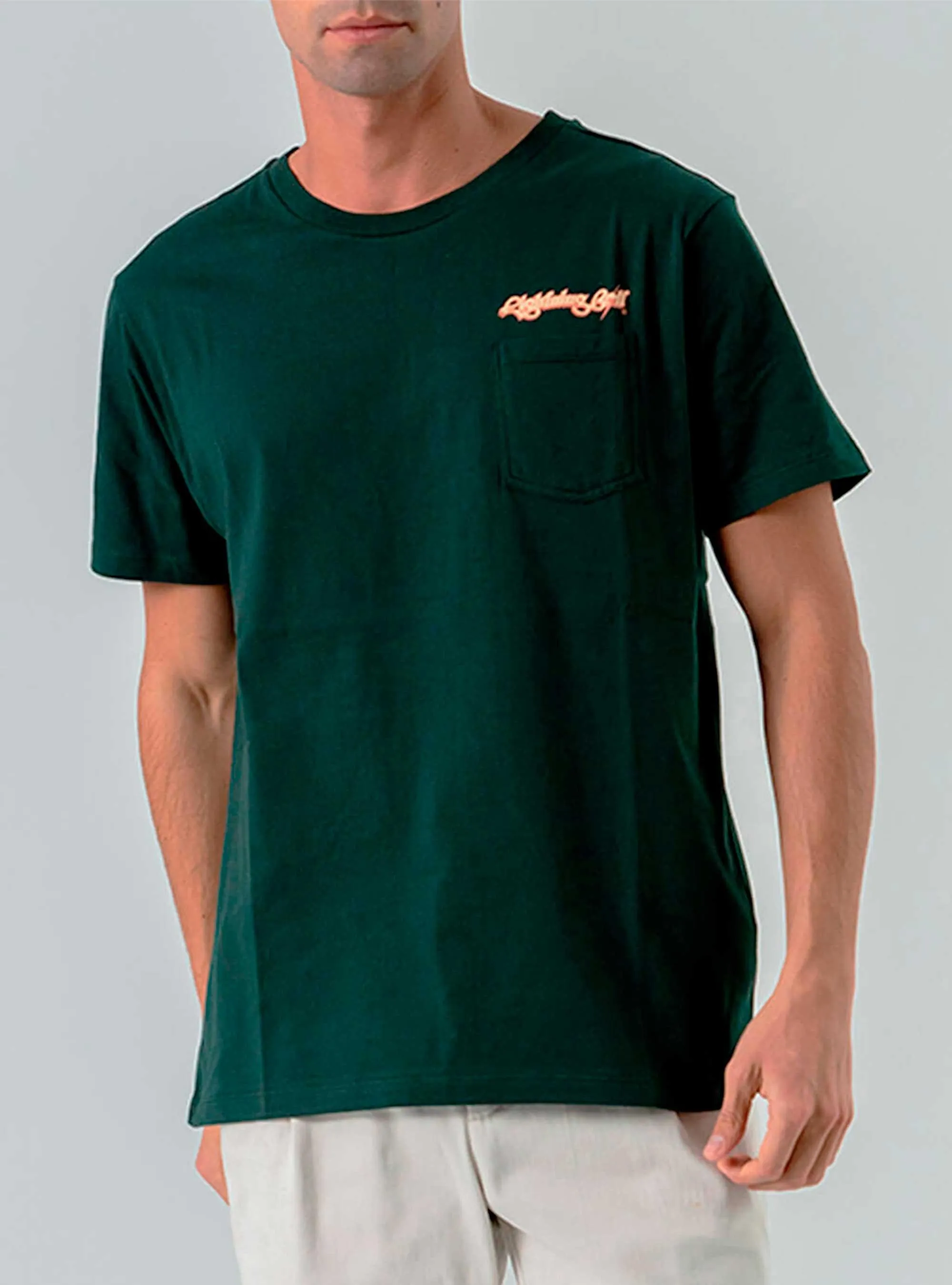 REGULAR T-SHIRT WITH FRONT AND BACK PRINT