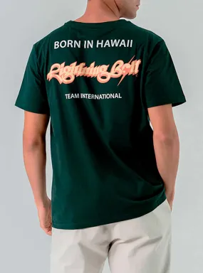 REGULAR T-SHIRT WITH FRONT AND BACK PRINT