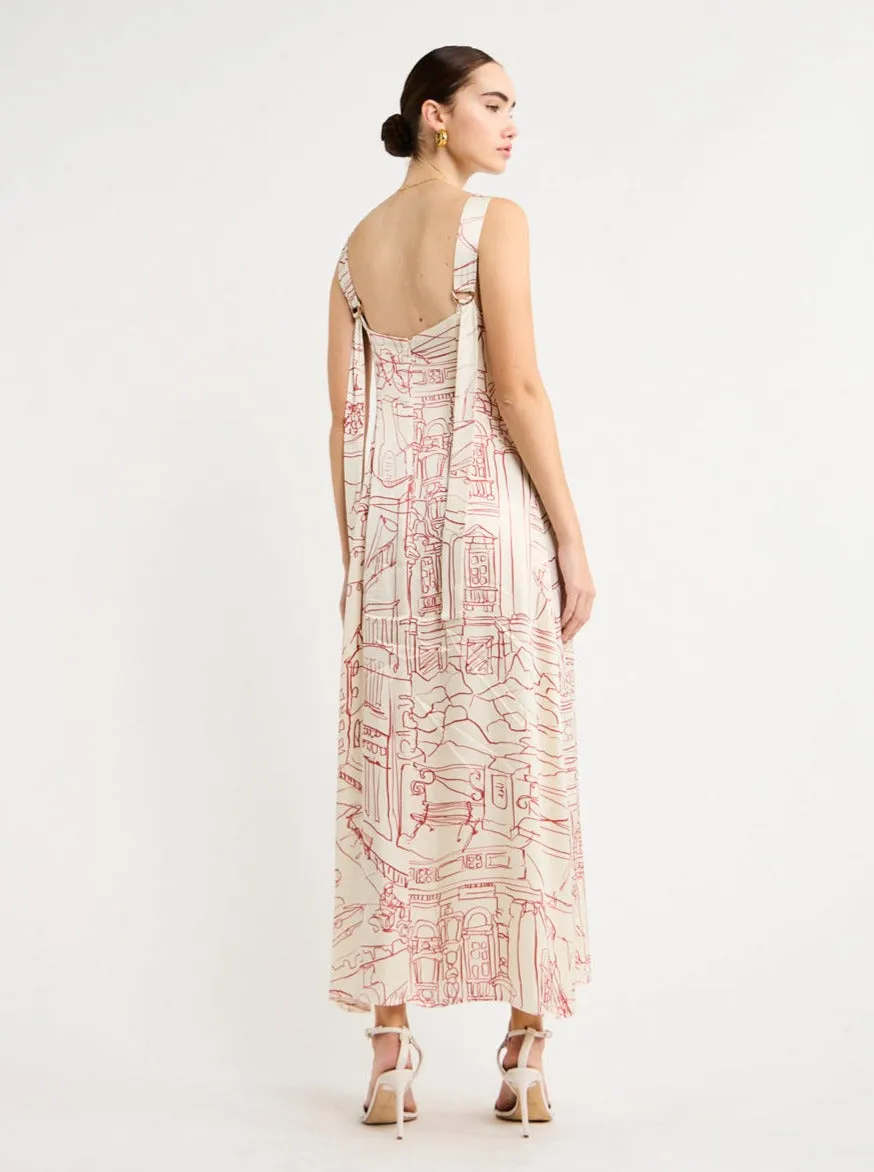 Roame Eiden Dress in Citta- Crema