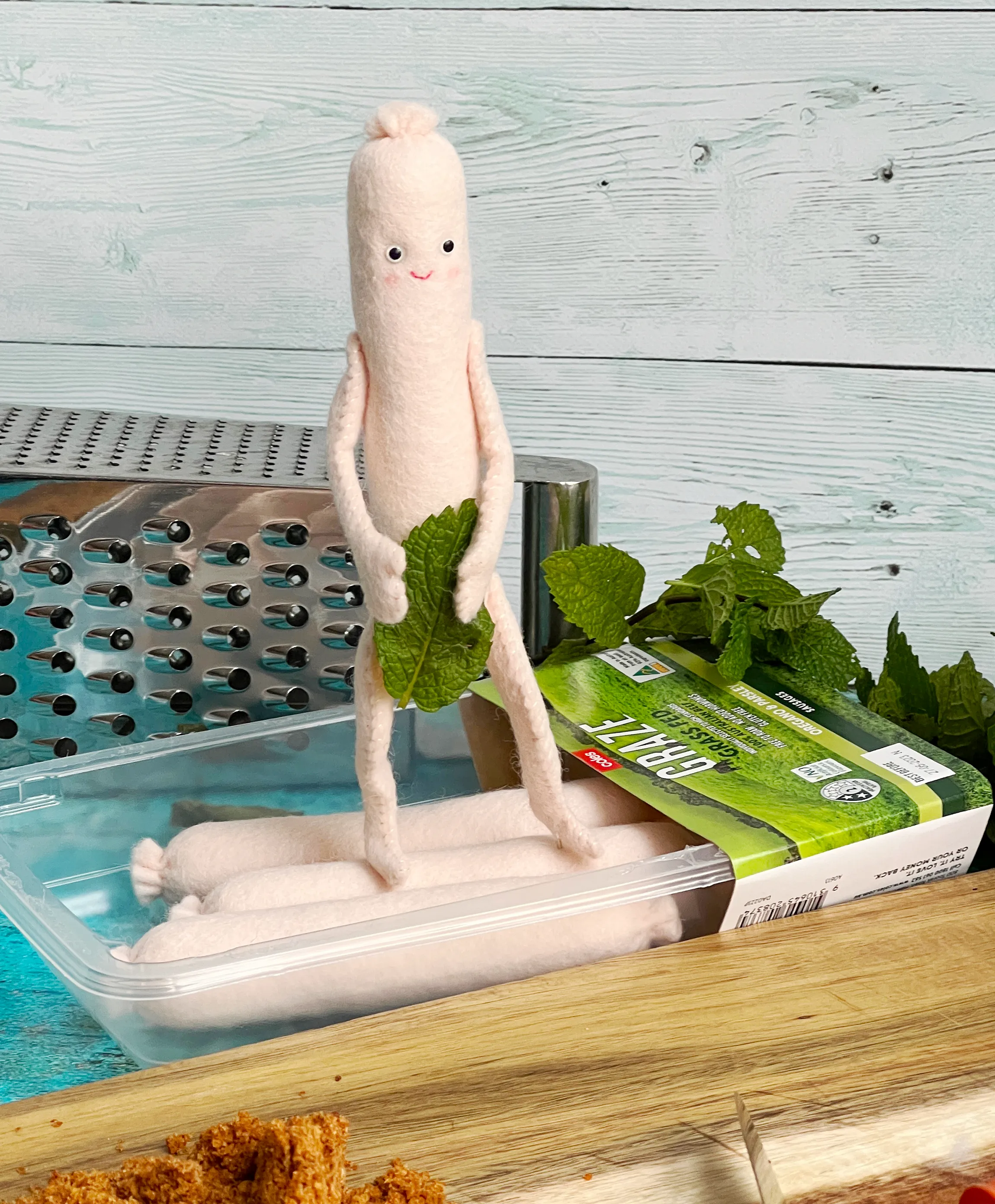 Sausage Man sewing pattern and printables.