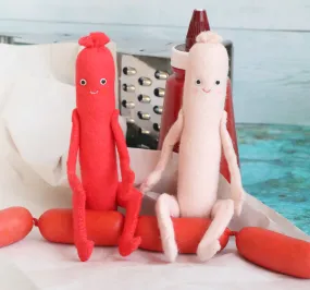 Sausage Man sewing pattern and printables.