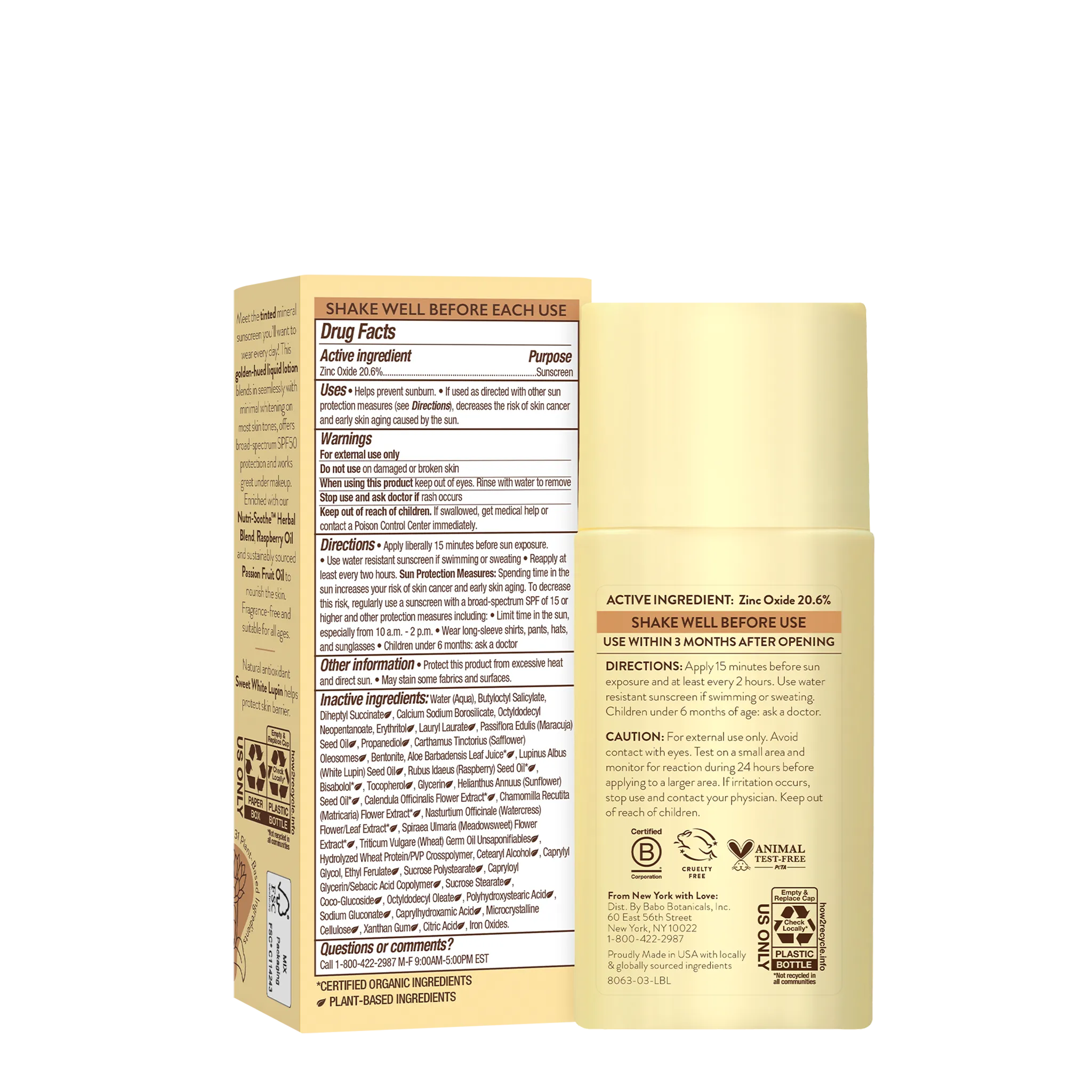 SPF50 Daily Sheer Fluid Tinted Mineral Sunscreen