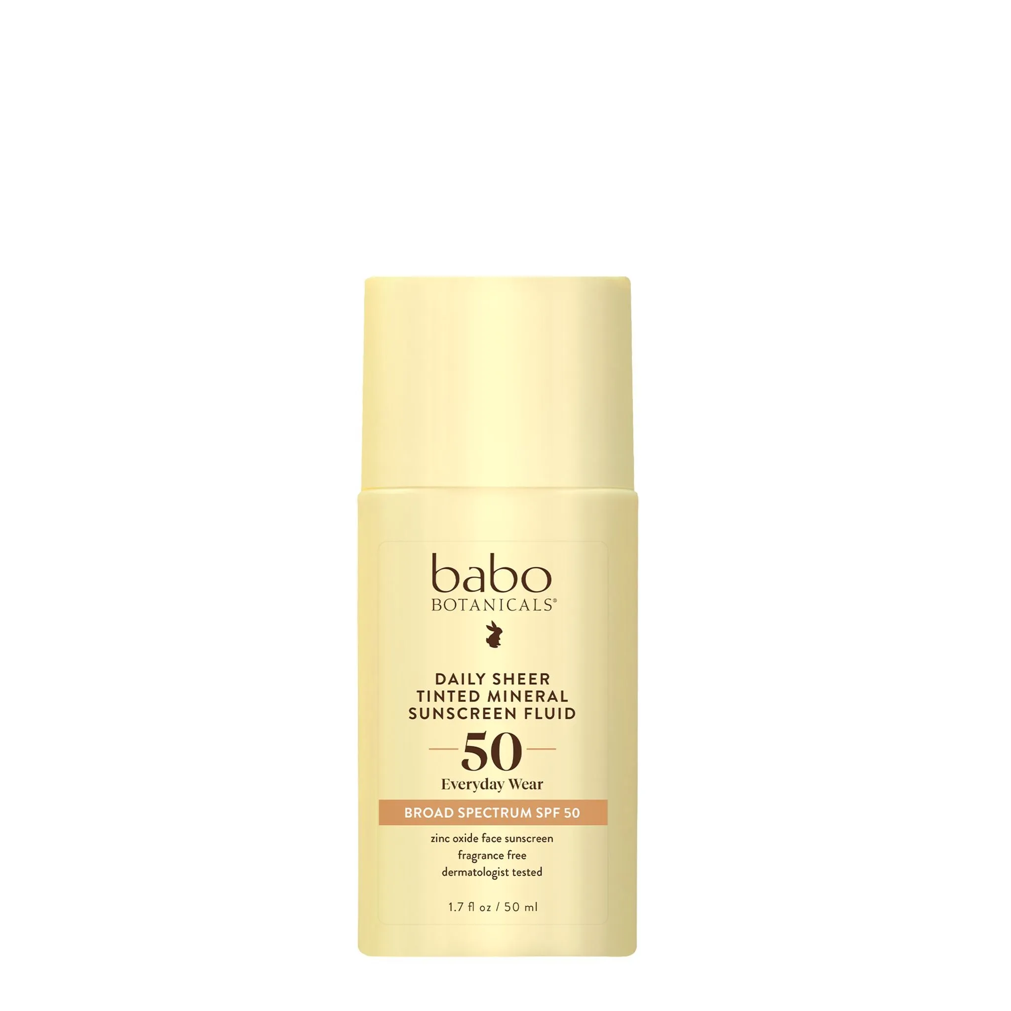 SPF50 Daily Sheer Fluid Tinted Mineral Sunscreen