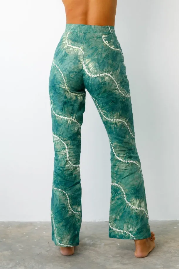 SUNDOWNER PANT- FOREST GREEN