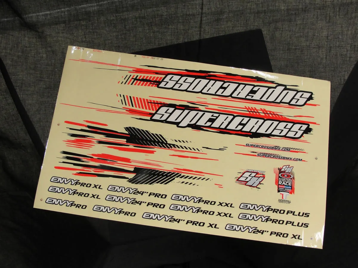 Supercross BMX | 2012 ENVY Decal Kit