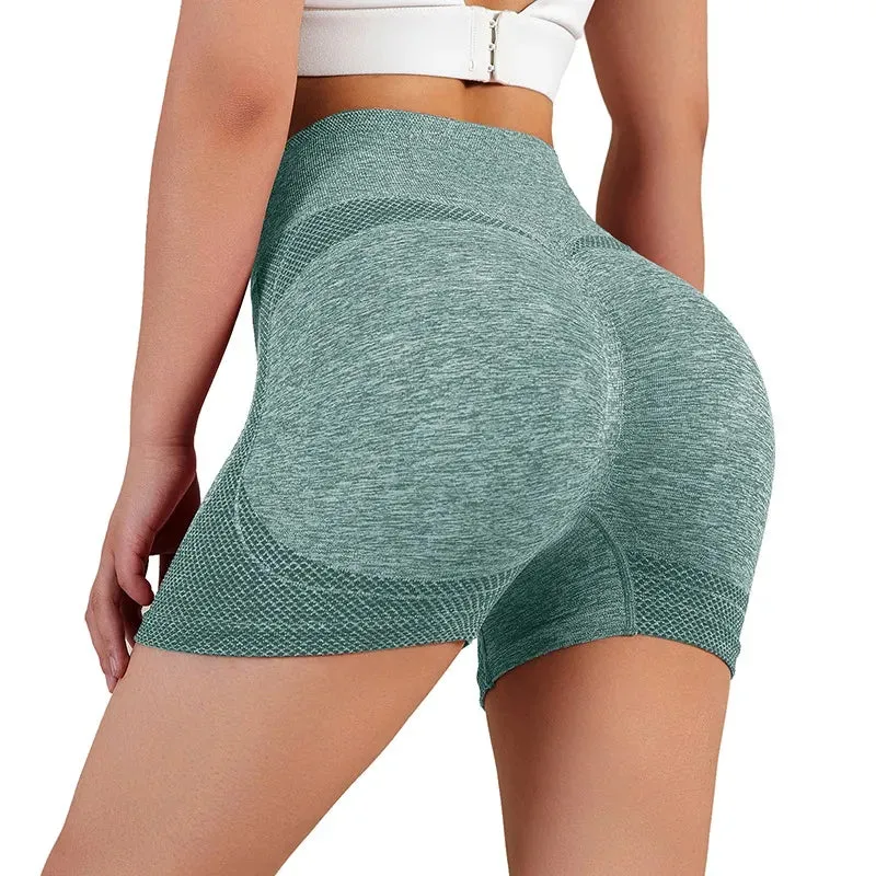 Tie dye Seamless Fitness Shorts Women