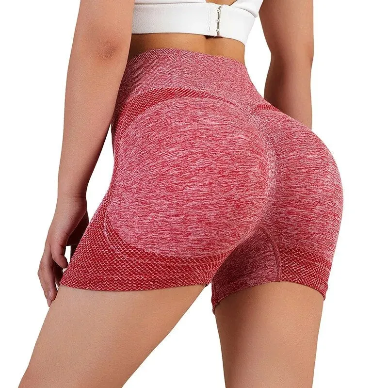 Tie dye Seamless Fitness Shorts Women