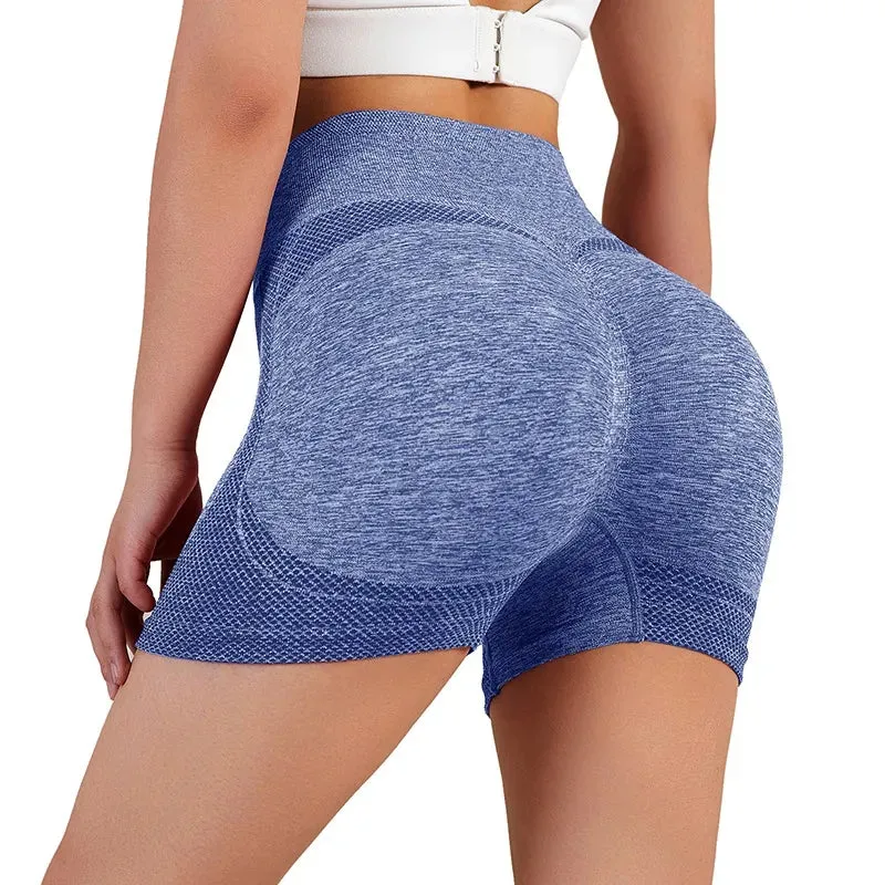 Tie dye Seamless Fitness Shorts Women
