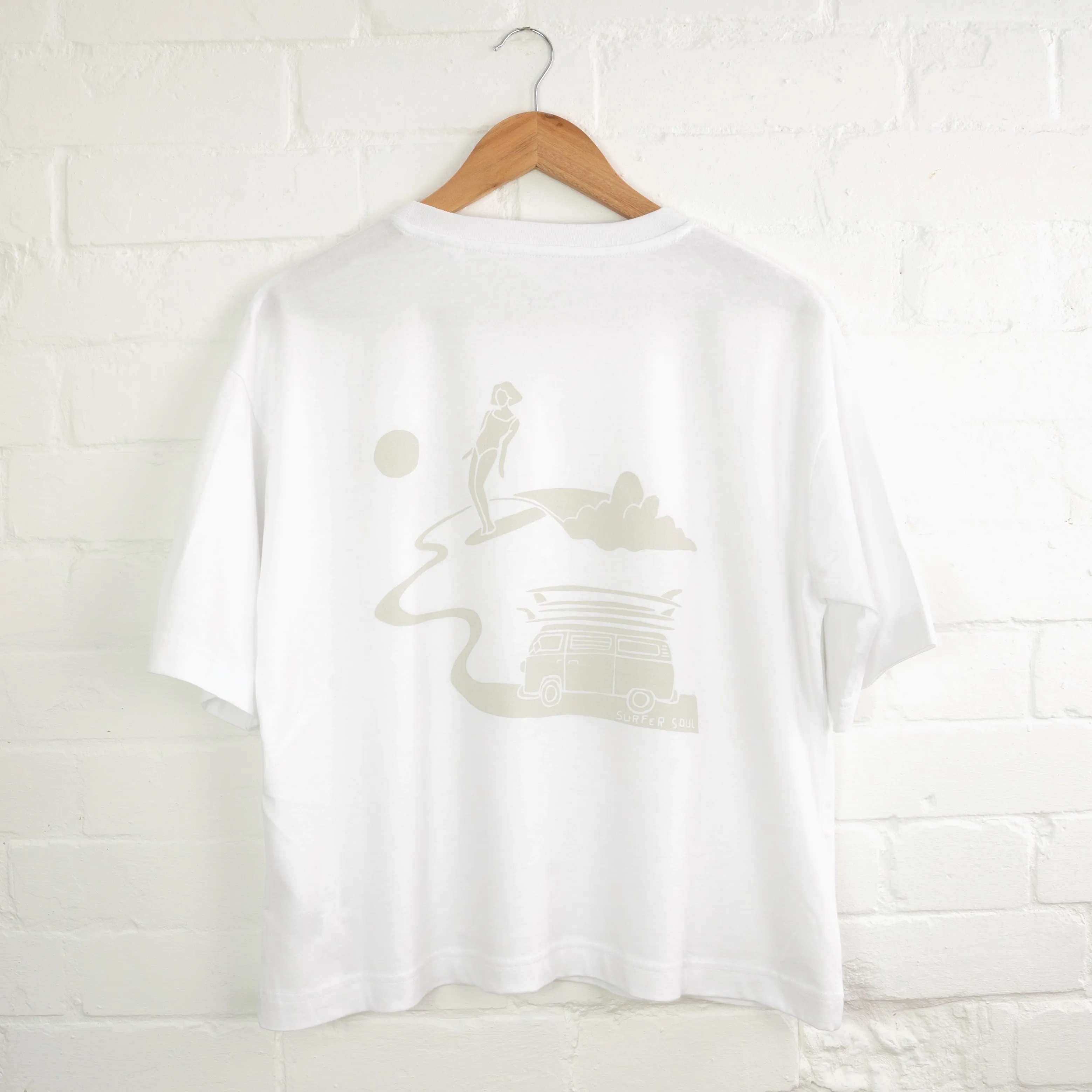 Travel Free Cropped Oversized T-Shirt