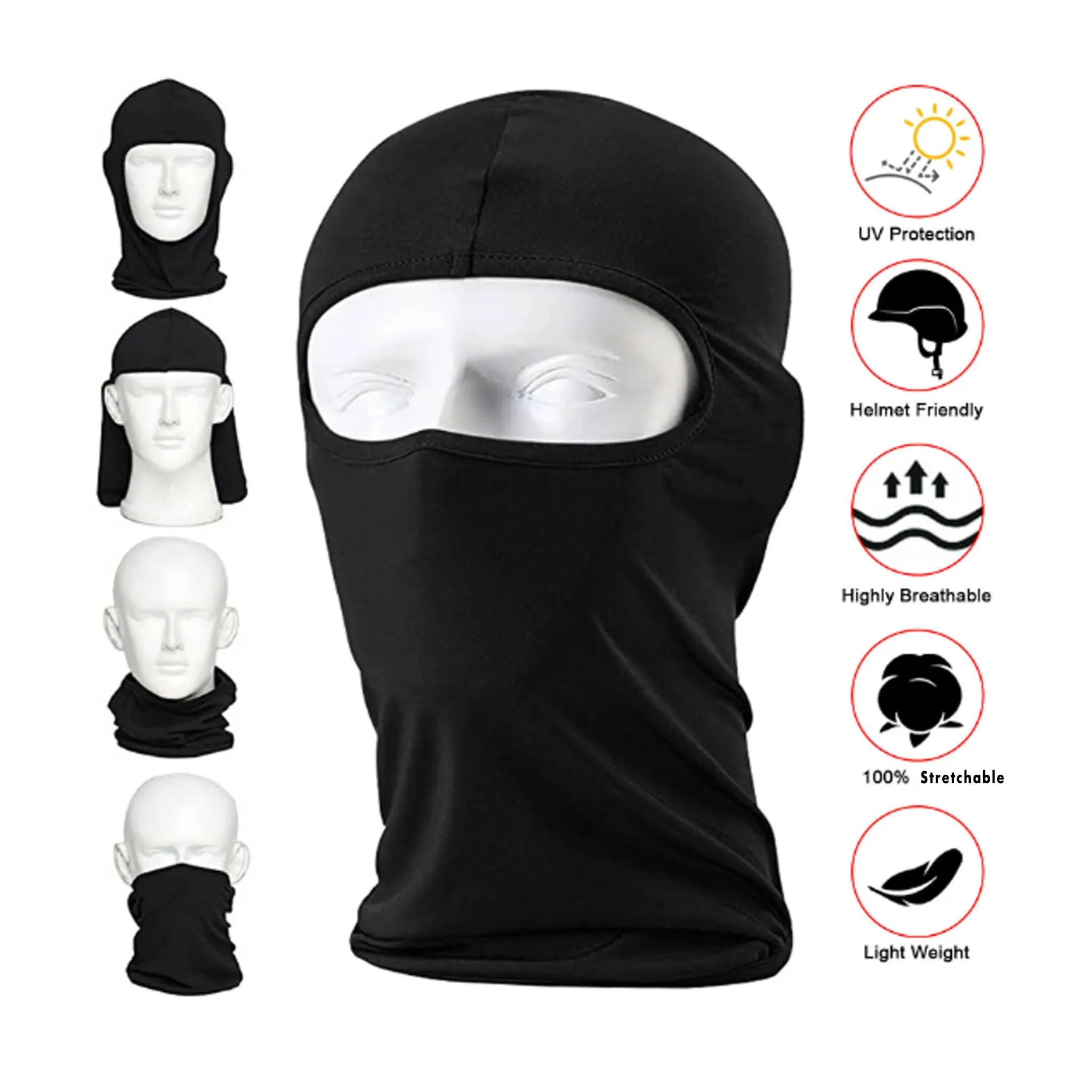 Ultra thin Lightweight Balaclava - Sports & Outdoors - Adult