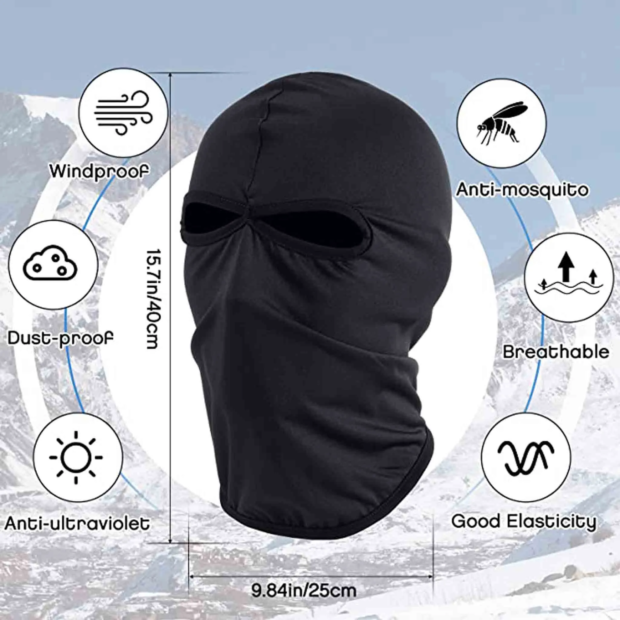 Ultra thin Lightweight Balaclava - Sports & Outdoors - Adult