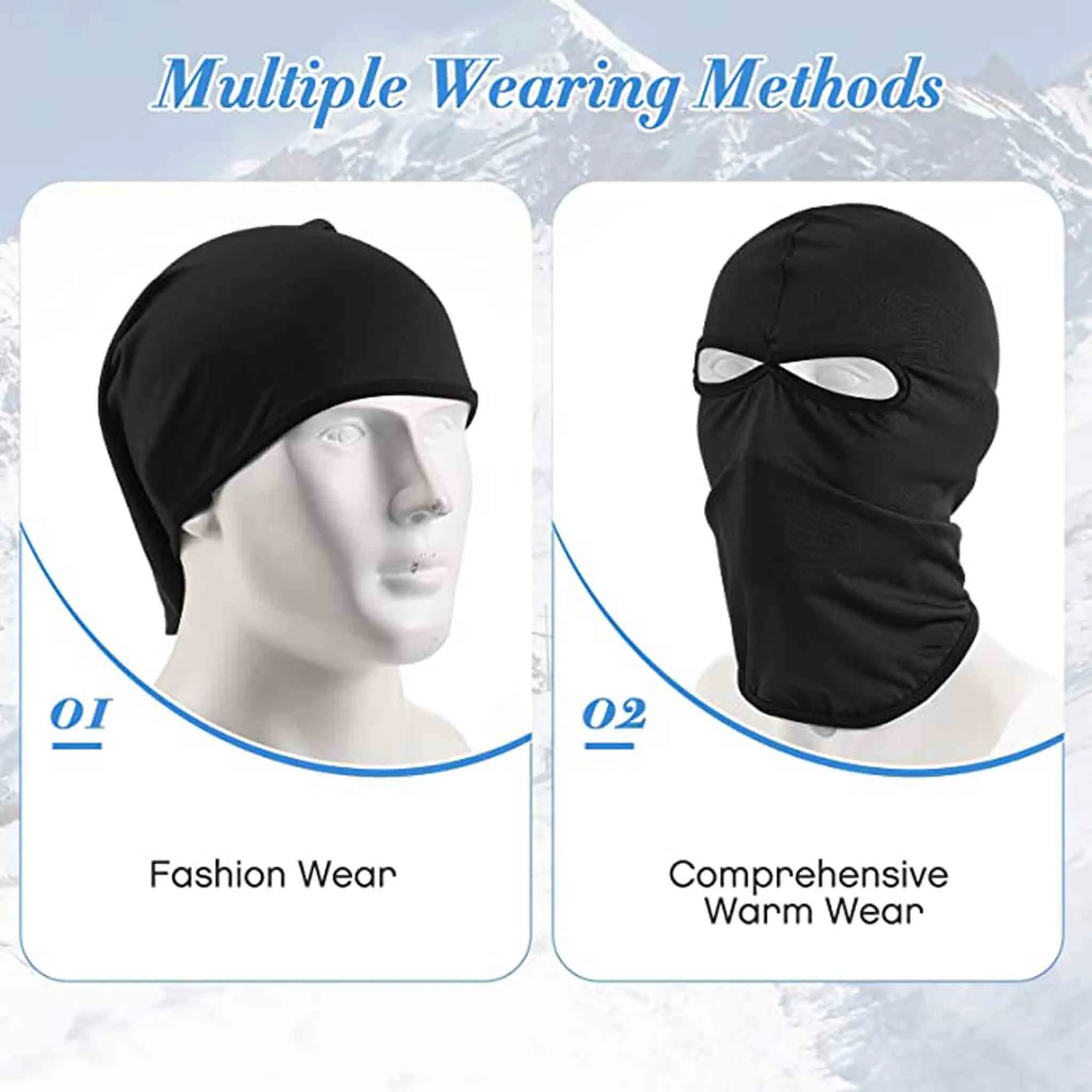 Ultra thin Lightweight Balaclava - Sports & Outdoors - Adult