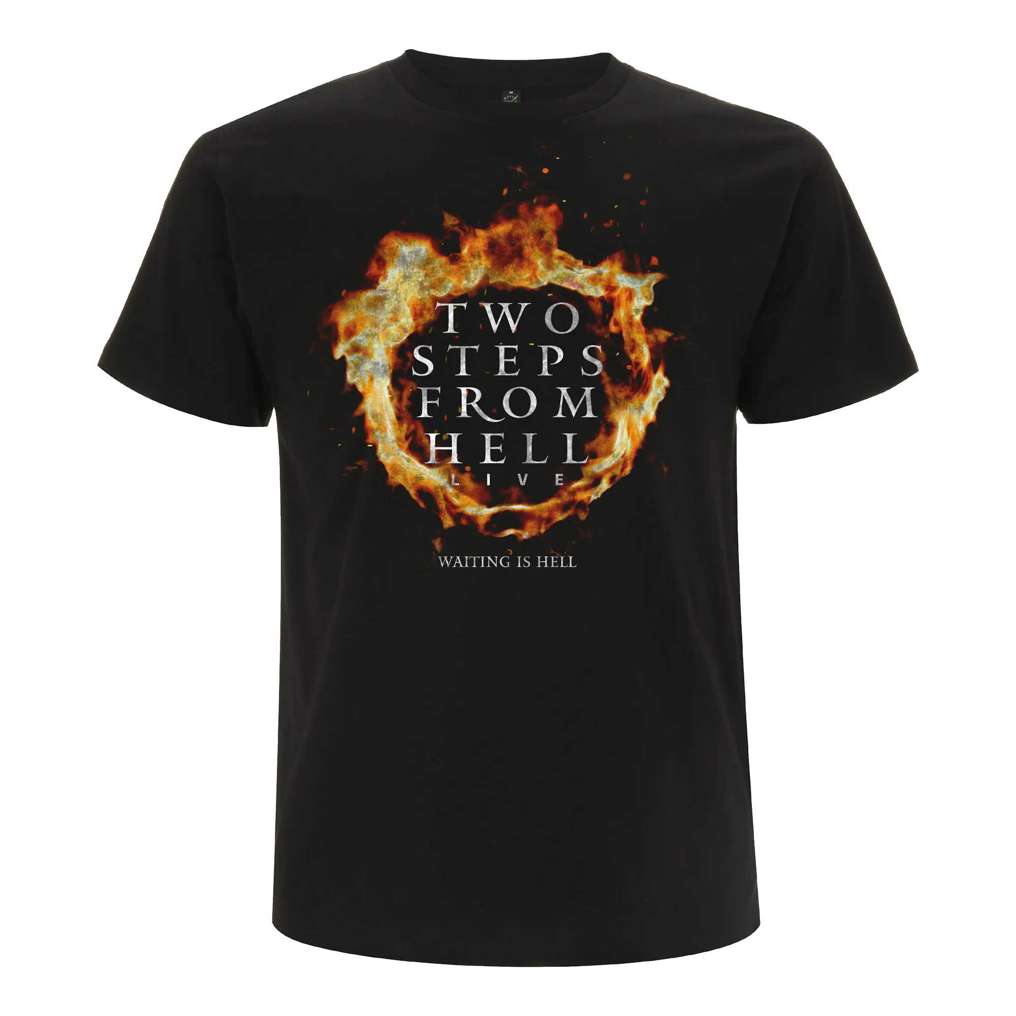 WAITING IS HELL BLACK T-SHIRT
