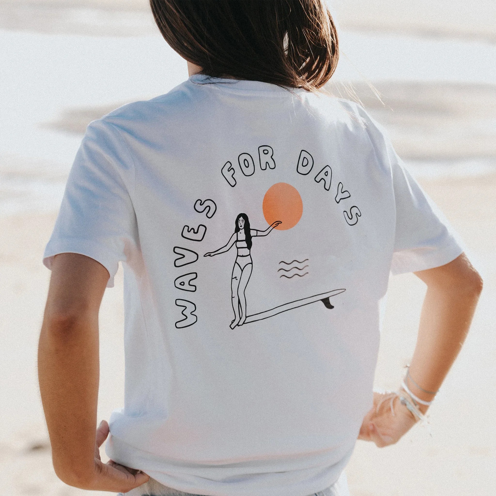 Waves for Days Organic T-Shirt