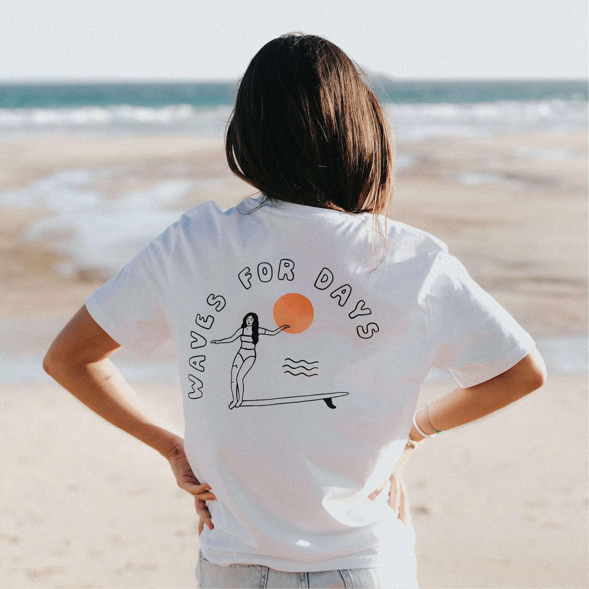 Waves for Days Organic T-Shirt