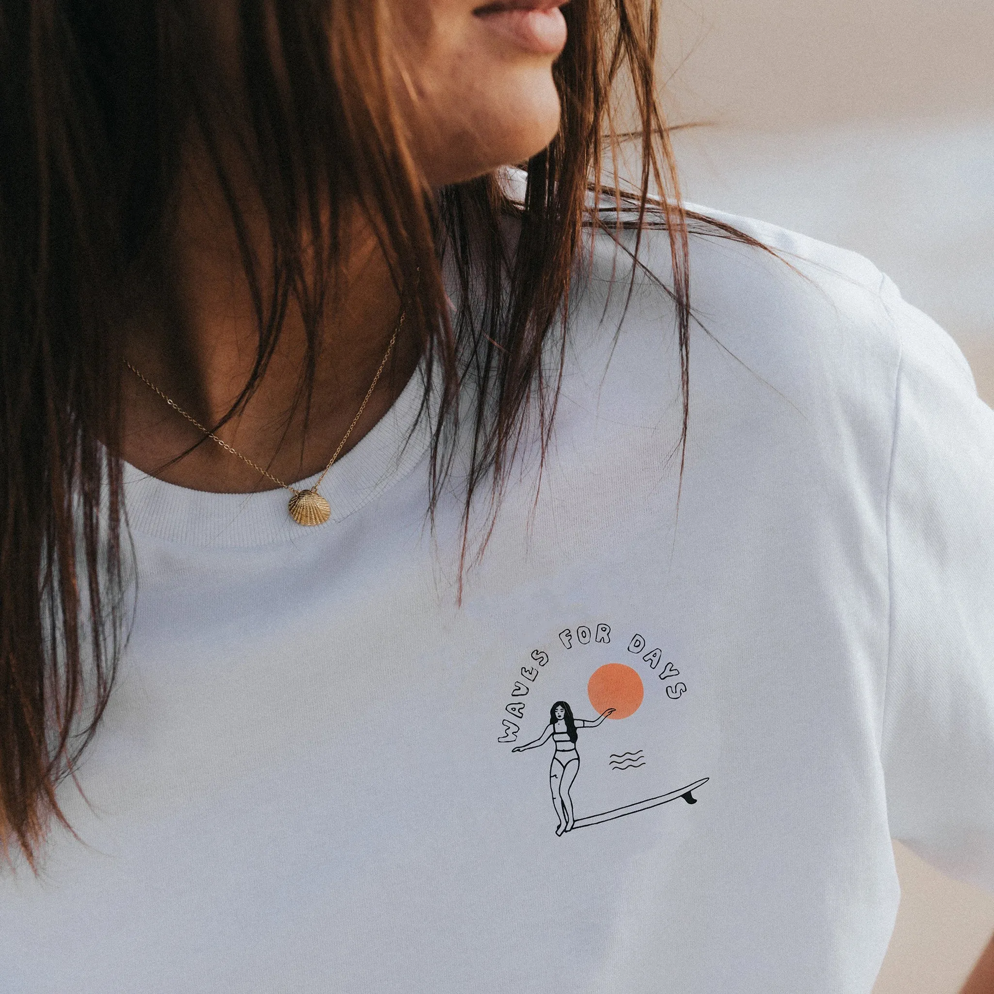 Waves for Days Organic T-Shirt