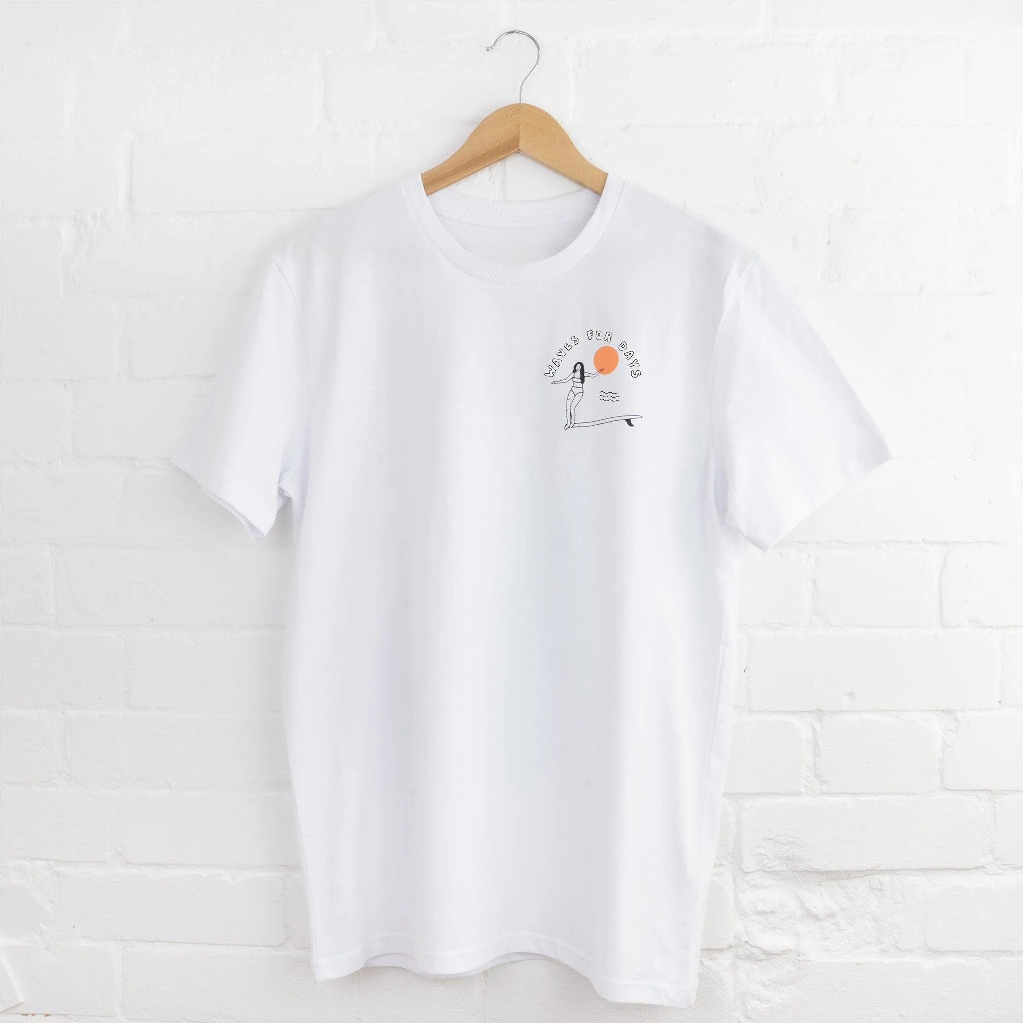 Waves for Days Organic T-Shirt