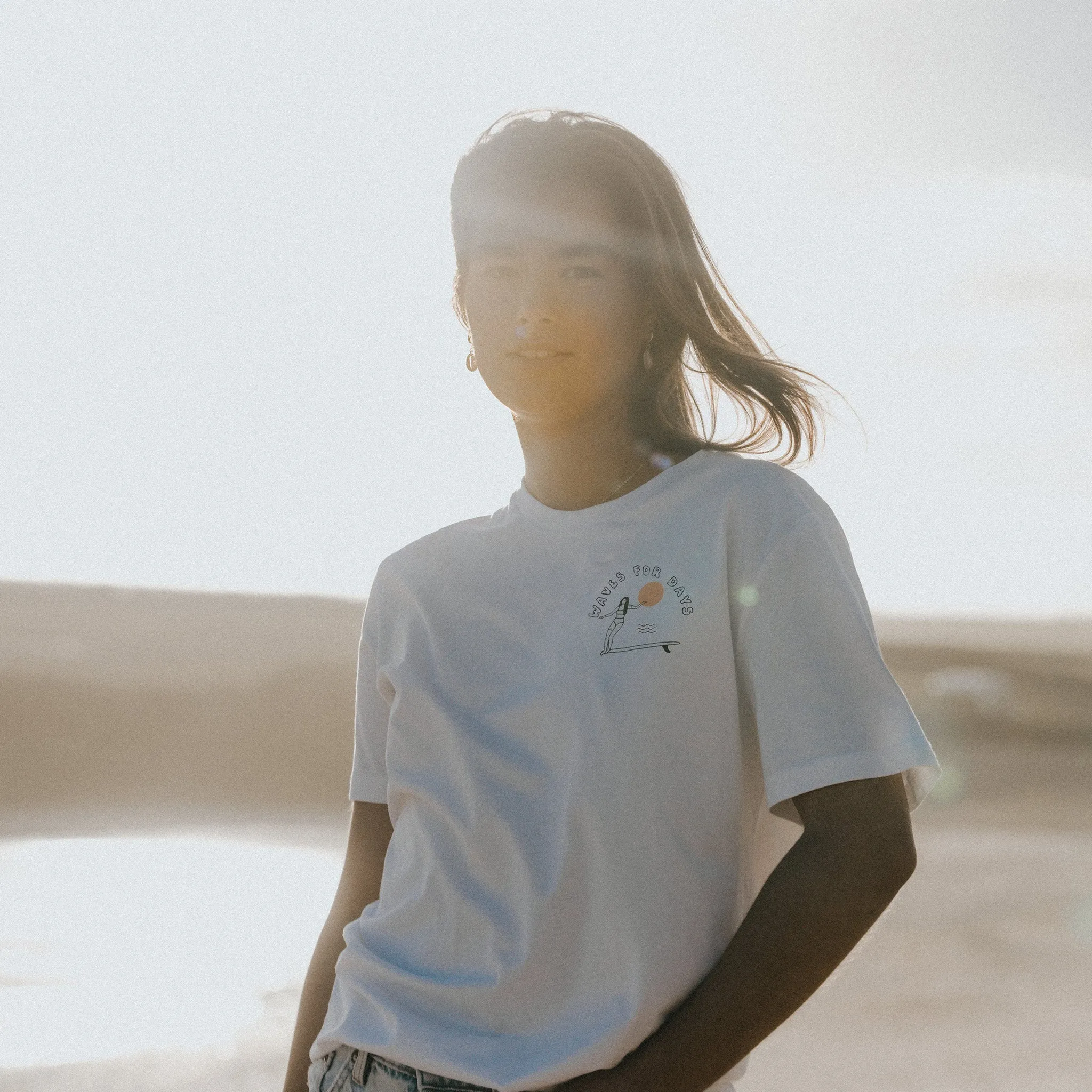 Waves for Days Organic T-Shirt