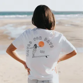 Waves for Days Organic T-Shirt