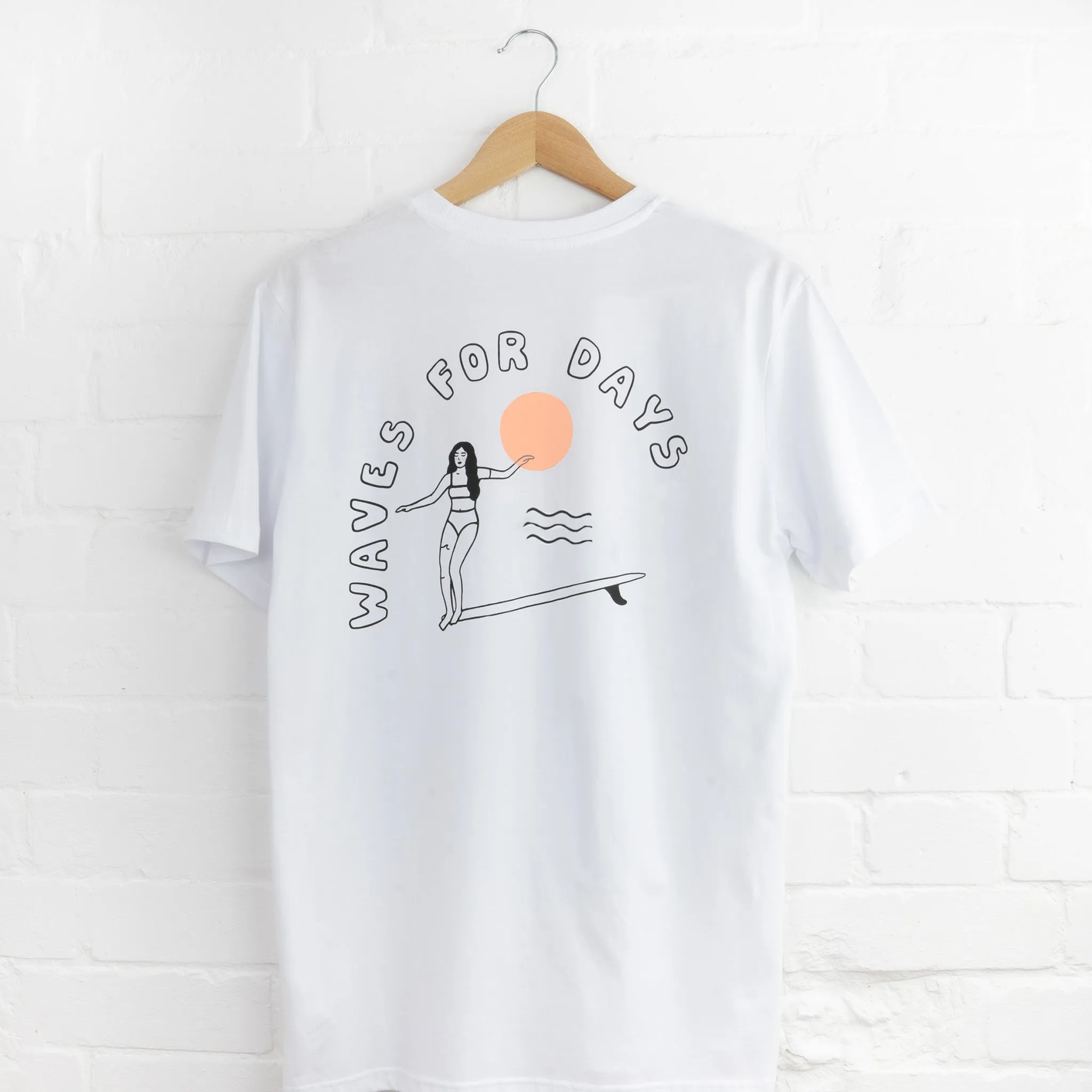Waves for Days Organic T-Shirt