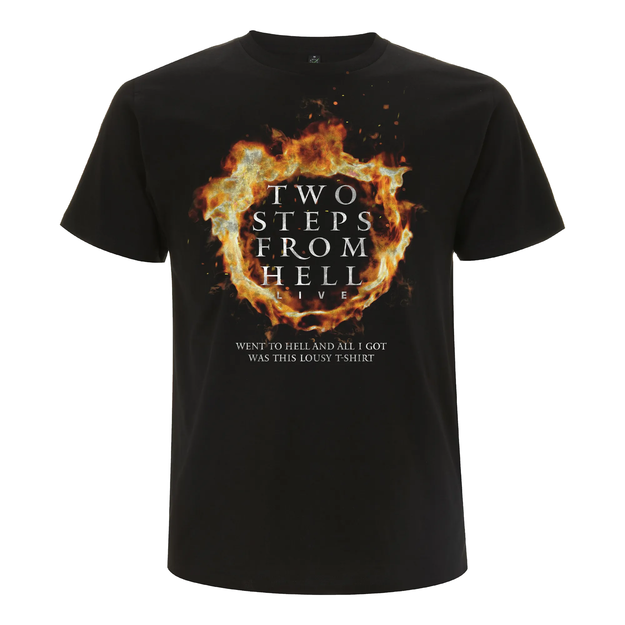 WENT TO HELL BLACK T-SHIRT