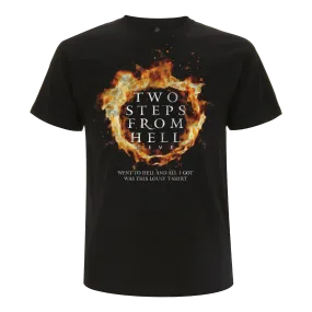 WENT TO HELL BLACK T-SHIRT